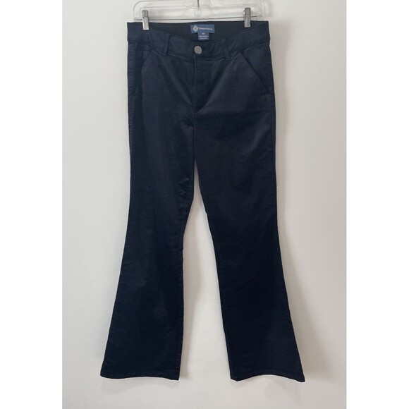 Democracy Ab Solution Mid Rise Bootcut Corduroy Dark Navy Size 10 Pants Staple - Picture 1 of 6